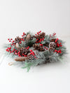 vintage Christmas wreath