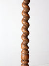 antique barley twist hall tree