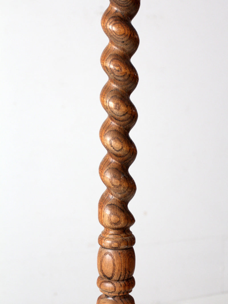 antique barley twist hall tree