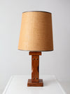 vintage wooden lamp