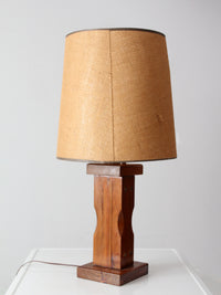 vintage wooden lamp