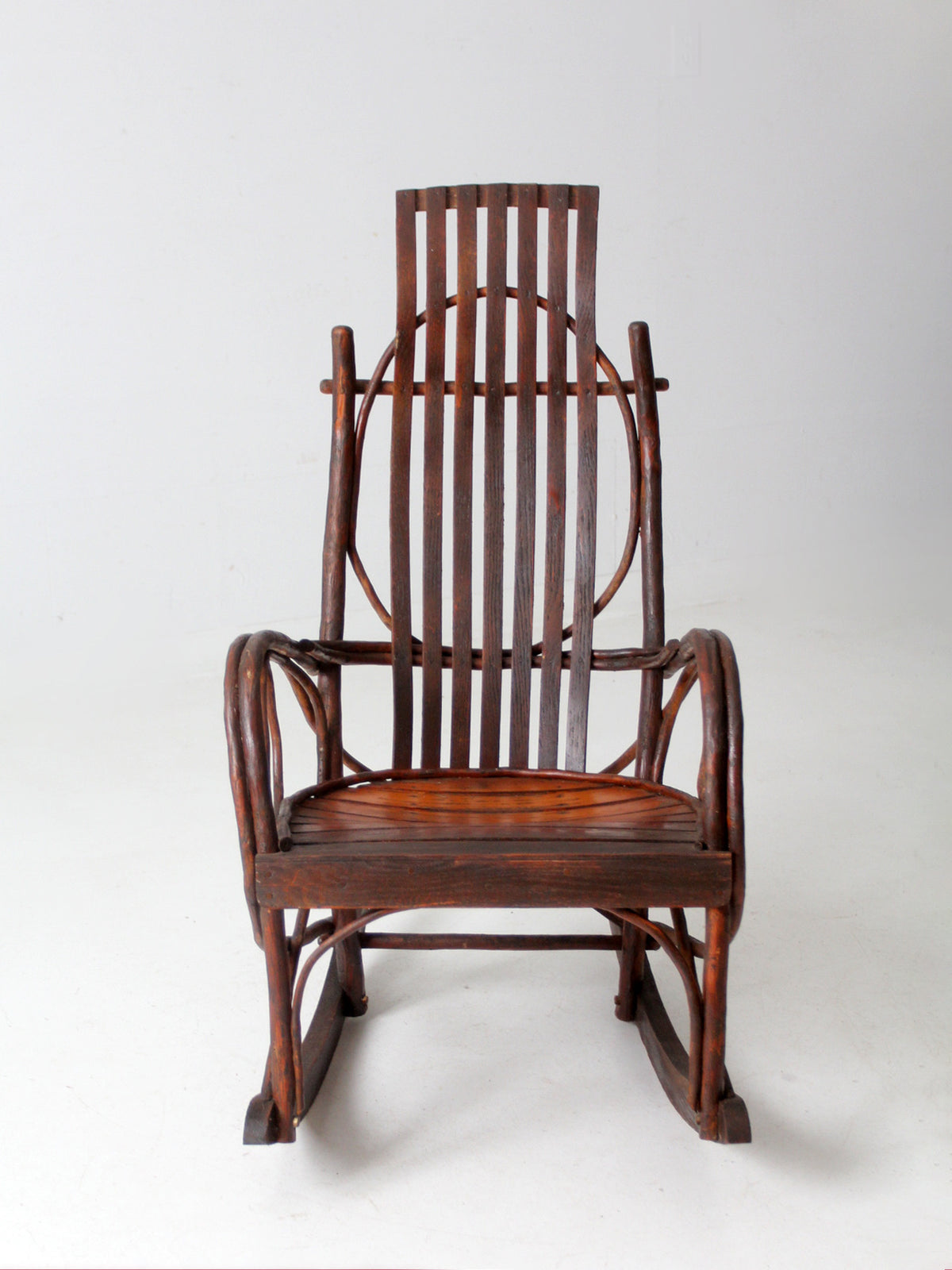 vintage Amish bentwood rocking chair