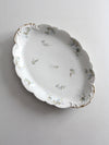 antique Haviland Limoges floral platter