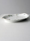 antique Haviland Limoges floral platter