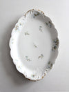 antique Haviland Limoges floral platter