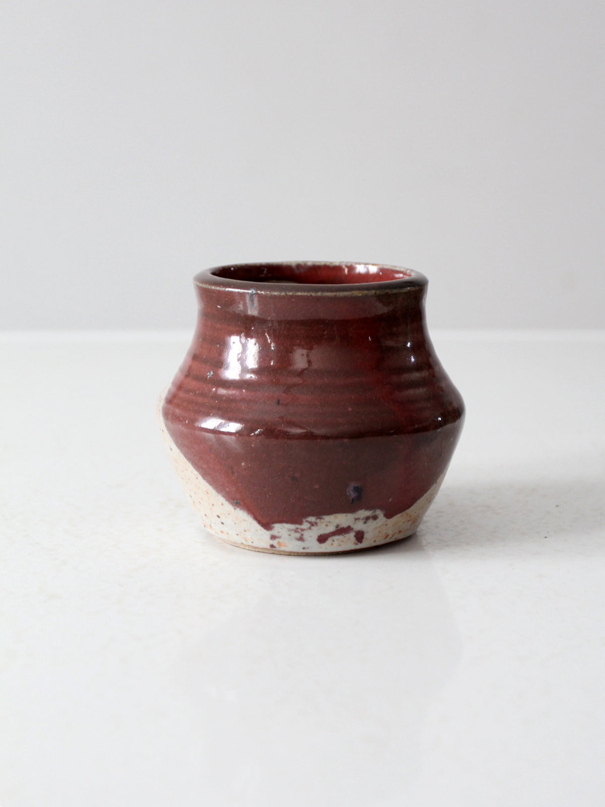 vintage studio pottery vase