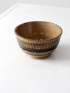 vintage studio pottery bowl