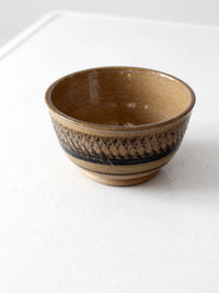 vintage studio pottery bowl