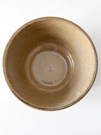 vintage studio pottery bowl