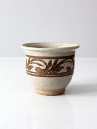 vintage studio pottery vase