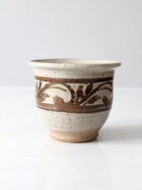 vintage studio pottery vase