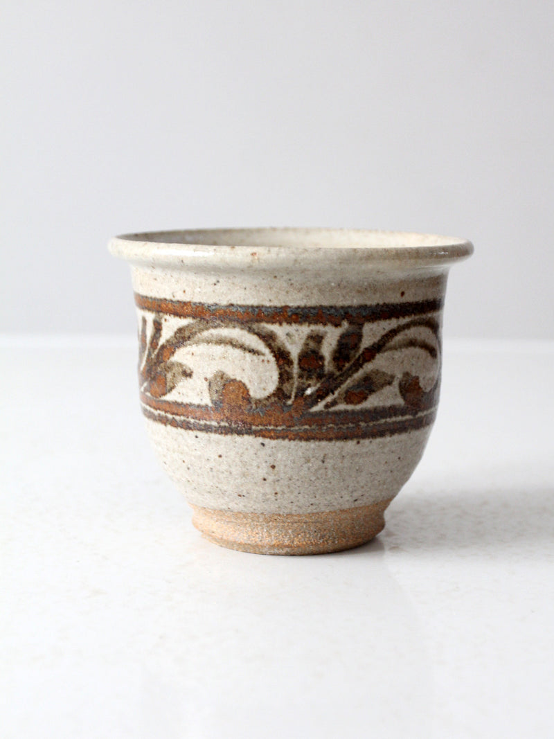 vintage studio pottery vase