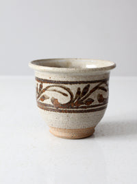 vintage studio pottery vase