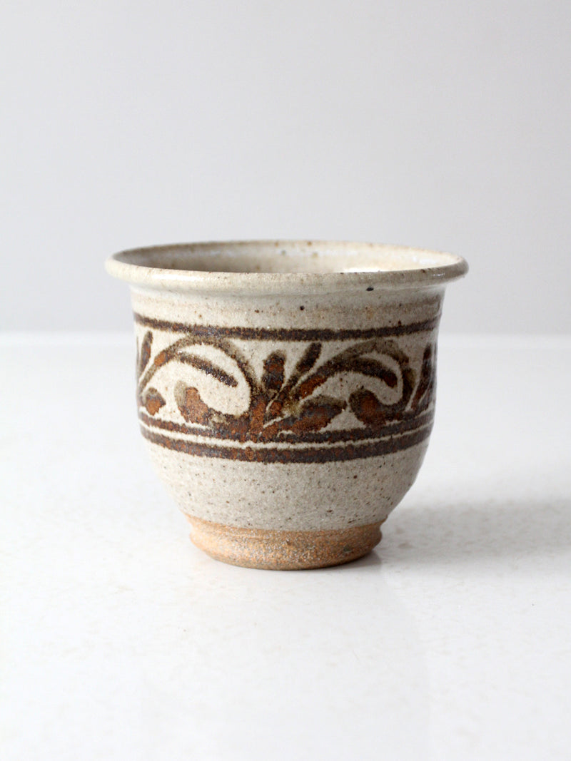 vintage studio pottery vase