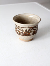 vintage studio pottery vase