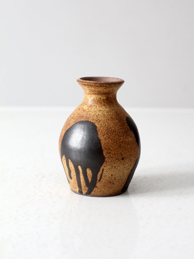 vintage studio pottery vase