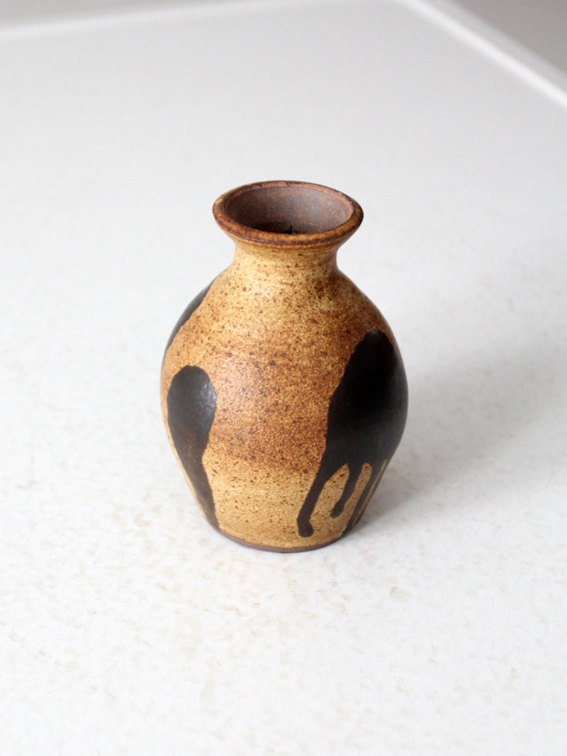 vintage studio pottery vase