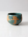 vintage studio pottery bowl