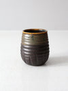 vintage studio pottery vase