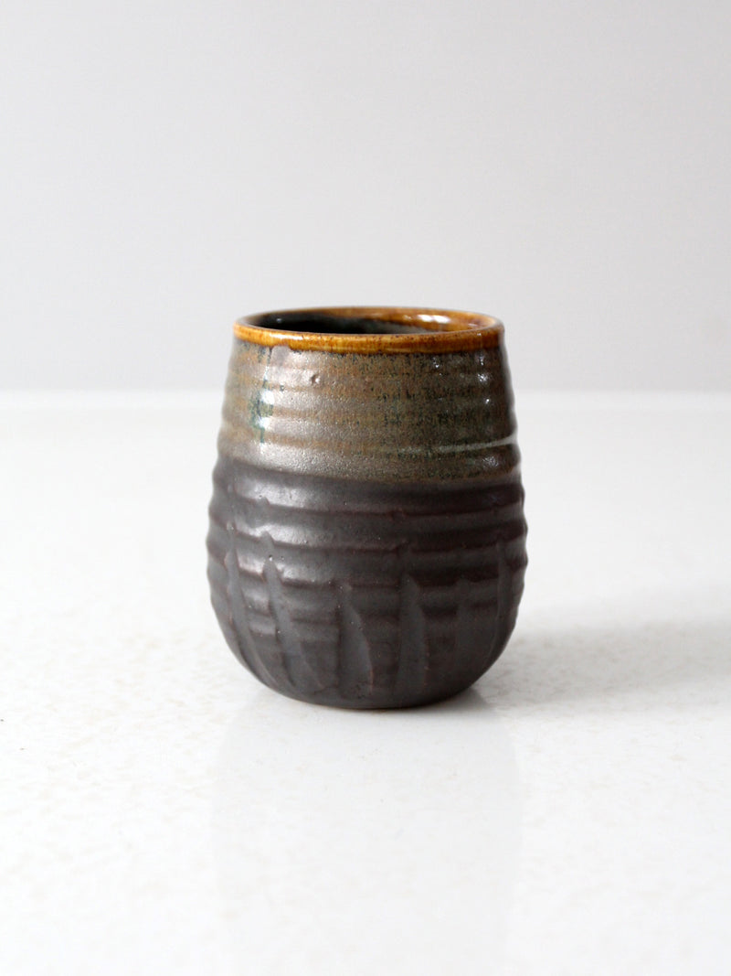 vintage studio pottery vase