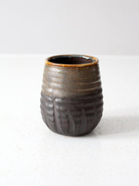 vintage studio pottery vase