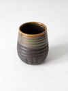 vintage studio pottery vase