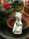 vintage Christmas napkins set of 4