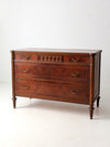 antique Louis XVI style chest of drawers