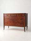 antique Louis XVI style chest of drawers