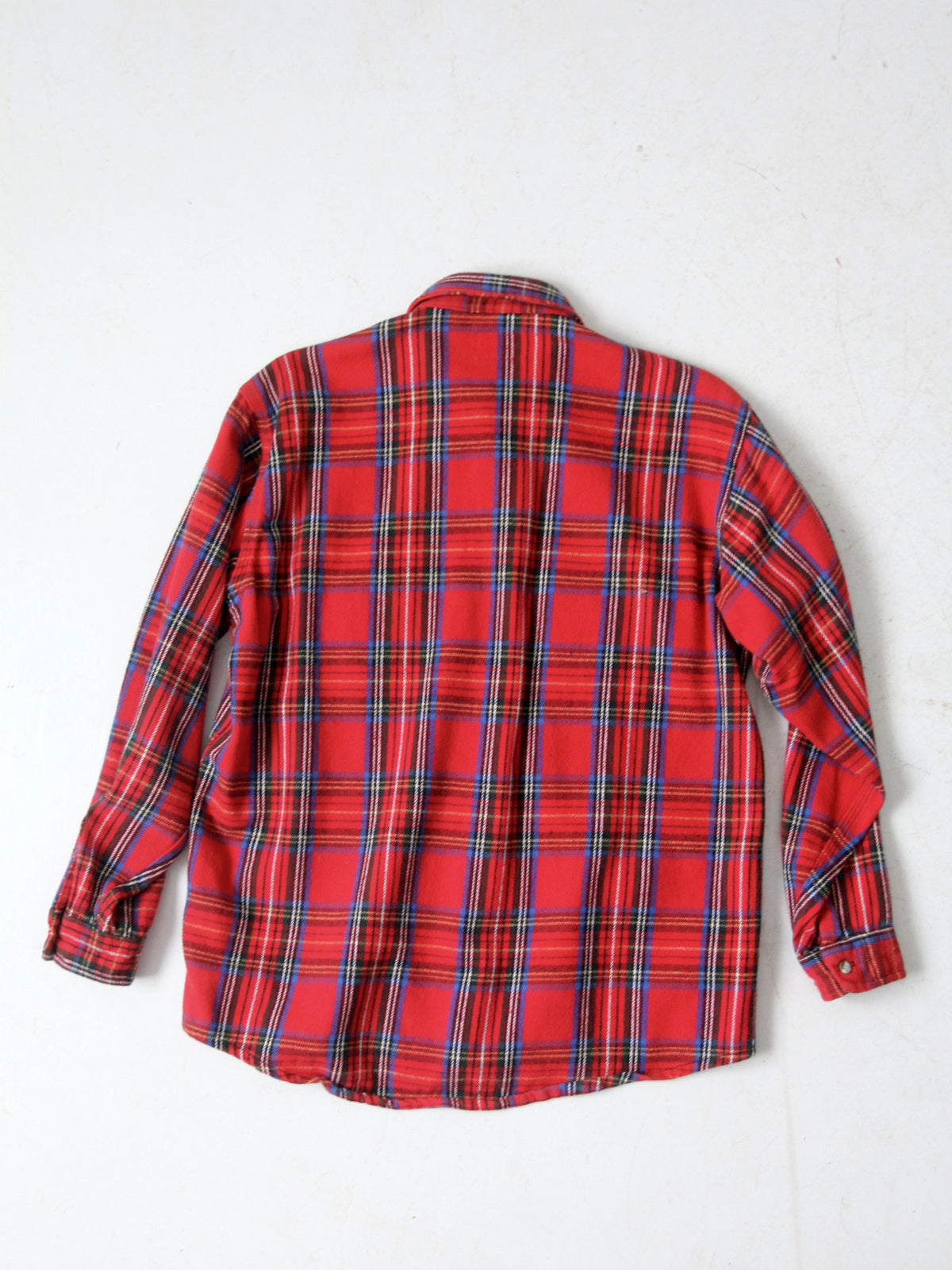 vintage 60s Deerskin by Melton red plaid shirt