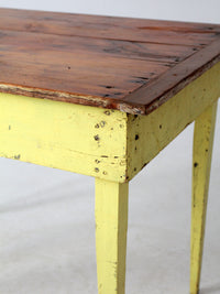 antique farmhouse table