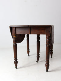 antique drop leaf table with extensions