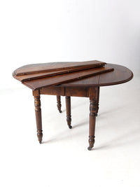 antique drop leaf table with extensions