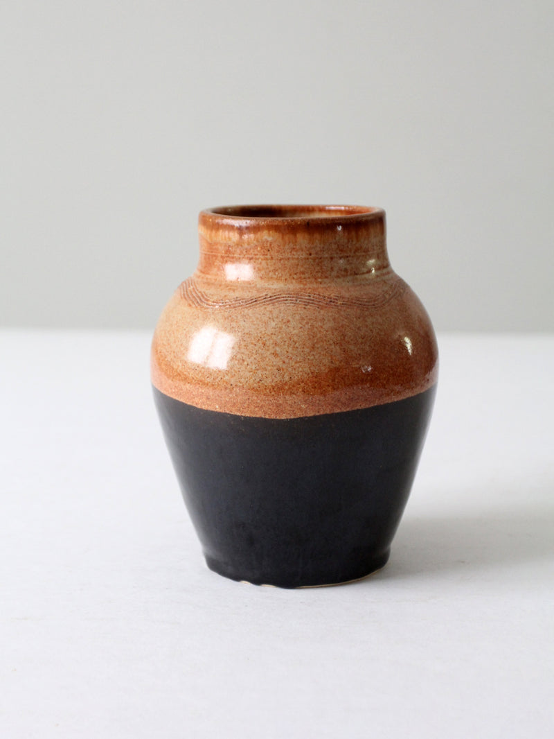 vintage studio pottery vase