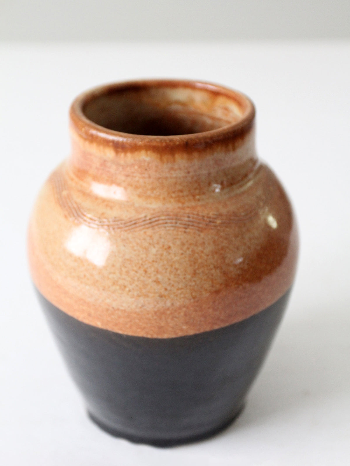 vintage studio pottery vase