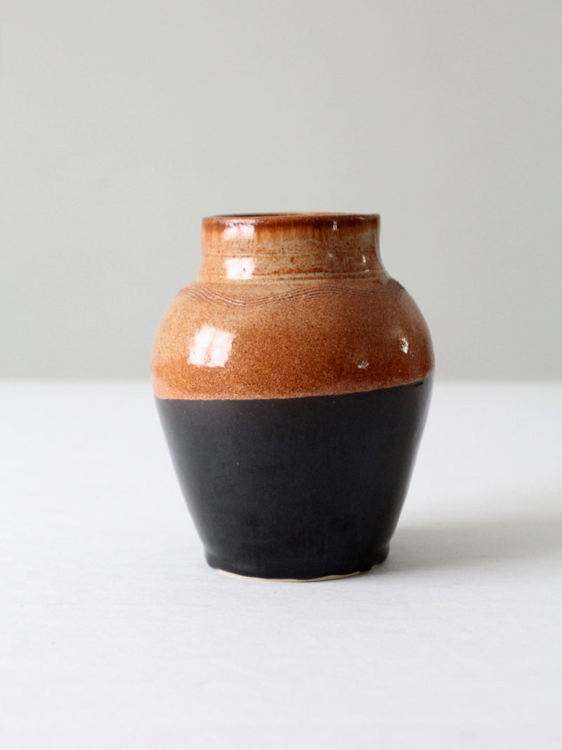 vintage studio pottery vase