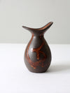 mid century Laurentian pottery vase