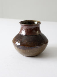 vintage studio pottery vase