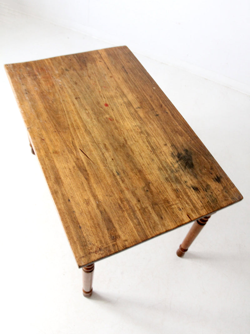 antique American primitive table