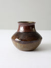 vintage studio pottery vase