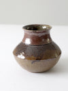 vintage studio pottery vase