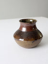 vintage studio pottery vase