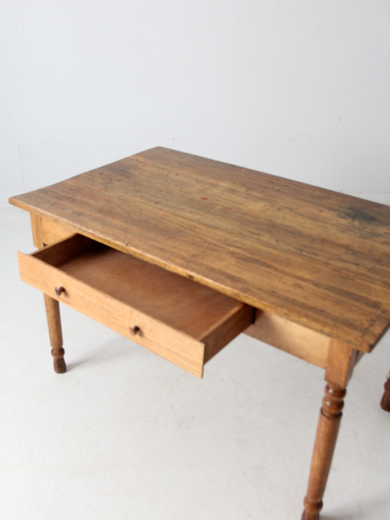 antique American primitive table