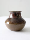 vintage studio pottery vase