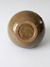 vintage studio pottery vase