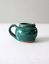 vintage studio pottery small pitcher