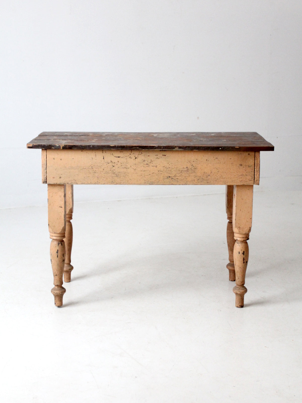 antique primitive work table