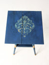 antique painted accent table