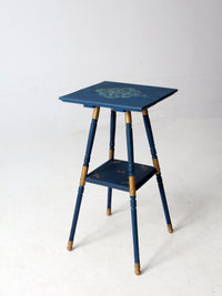 antique painted accent table