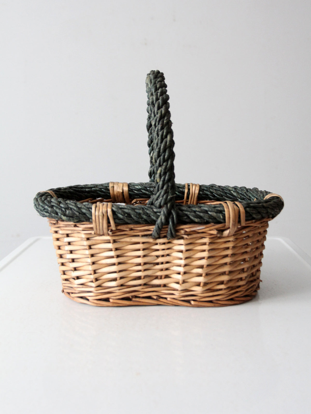 vintage wicker basket